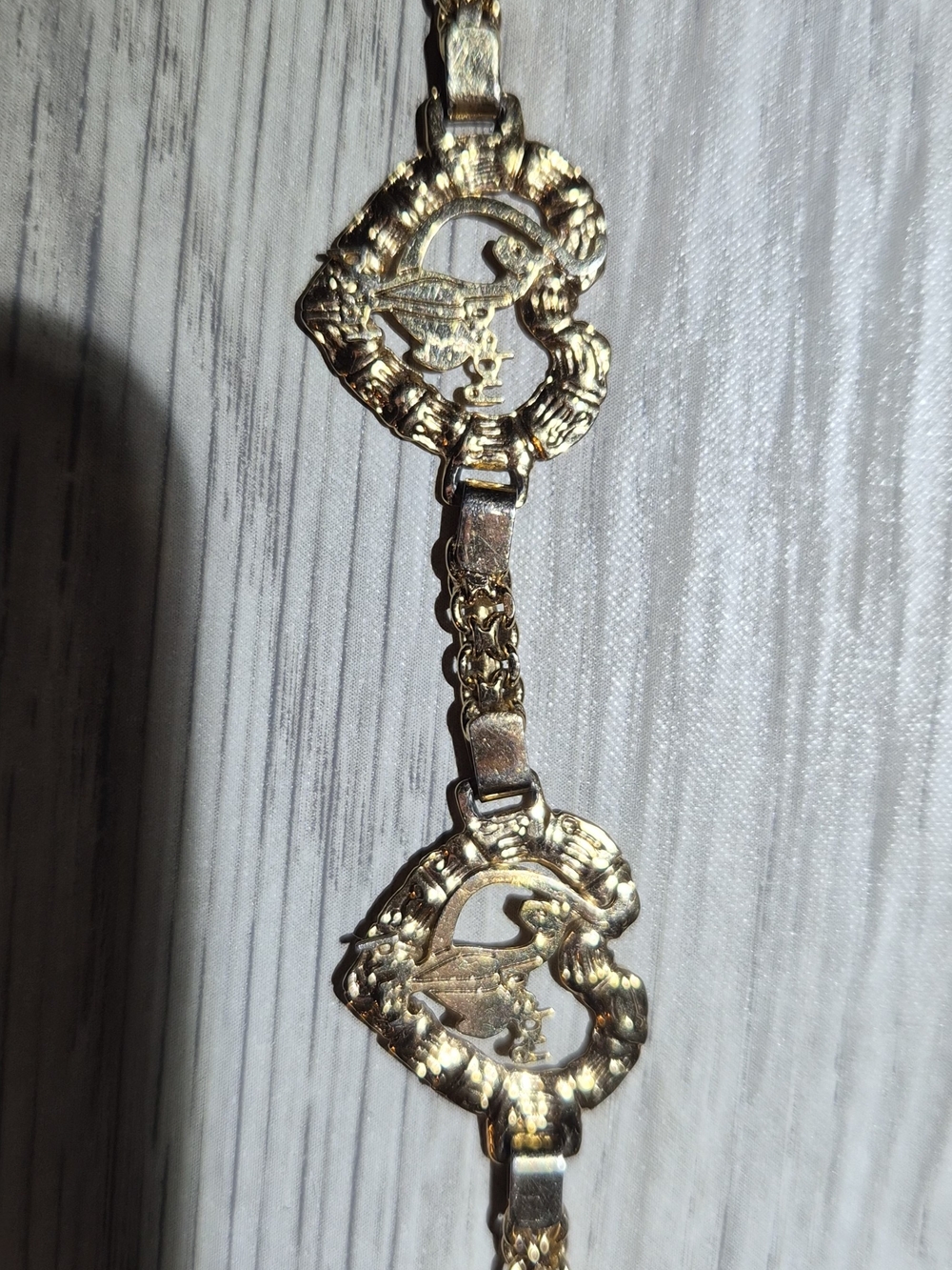 18K GF Baby Phat Bracelet - Picture 1 of 6